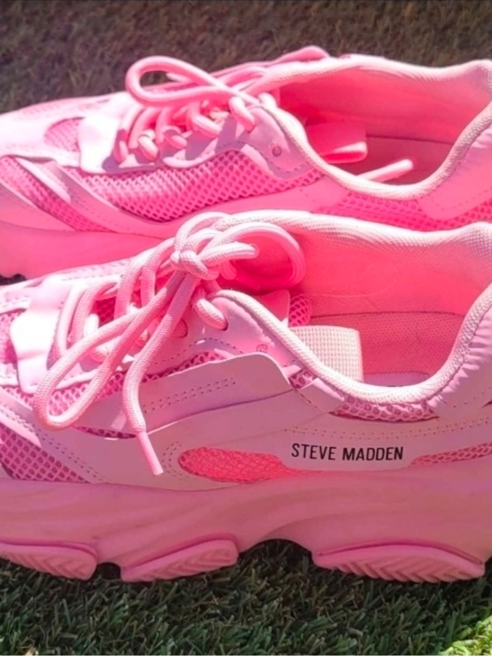 Pink Steve Madden Shoes Women's Size 6.5 - Picture 3 of 3